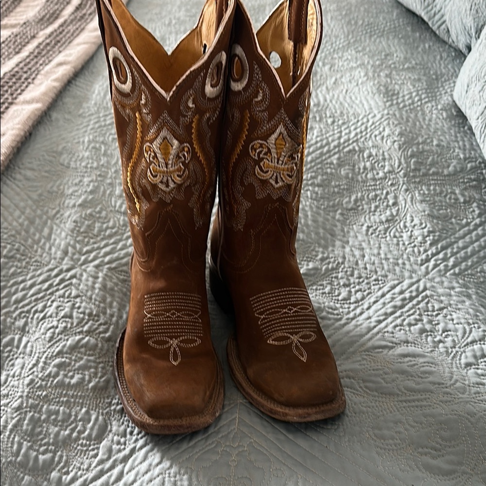 Brown Western Cowboy Boots